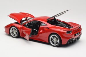 Ferrari 488 GTB Rød Bburago 1:18 18-16008 Metal — billede 5 af 8
