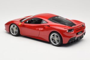 Ferrari 488 GTB Rød Bburago 1:18 18-16008 Metal — billede 7 af 8