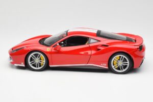 Ferrari 488 GTB Rød Bburago 1:18 18-76102 Metal — billede 4 af 8