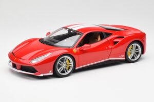 Ferrari 488 GTB Rød Bburago 1:18 18-76102 Metal