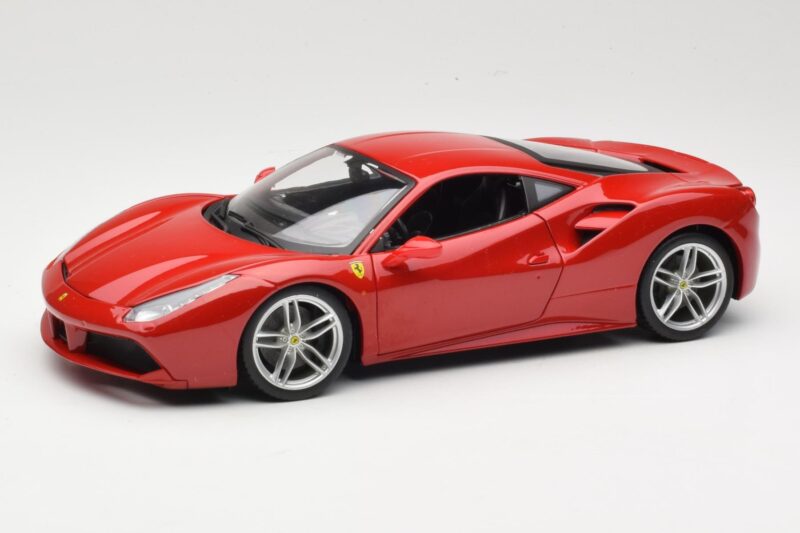 Ferrari 488 GTB Rød Bburago 1:18 18-16008 Metal
