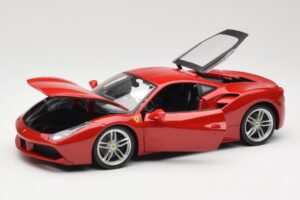 Ferrari 488 GTB Rød Bburago 1:18 18-16008 Metal — billede 2 af 8
