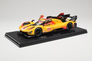 Ferrari 499P Hypercar AF Corse #83 R. Kubica / Y. Ye / R. Shwartzman 24 Hours of Le Mans 2024 Bburago 1:18 18-16313-83-VET Me — billede 2 af 9