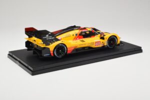 Ferrari 499P Hypercar AF Corse #83 R. Kubica / Y. Ye / R. Shwartzman 24 Hours of Le Mans 2024 Bburago 1:18 18-16313-83-VET Me — billede 3 af 9