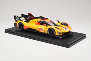 Ferrari 499P Hypercar AF Corse #83 R. Kubica / Y. Ye / R. Shwartzman 24 Hours of Le Mans 2024 Bburago 1:18 18-16313-83-VET Me — billede 6 af 9