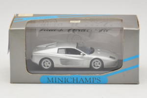 Ferrari 512 M Sølv Minichamps 1:43 430074120 Metal — billede 4 af 4