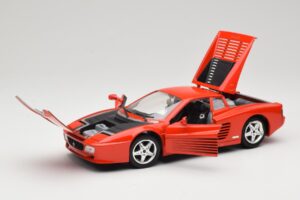 Ferrari 512 TR Rød Mira 1:18 6144 Metal — billede 2 af 8