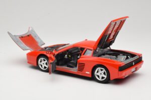 Ferrari 512 TR Rød Mira 1:18 6144 Metal — billede 5 af 8