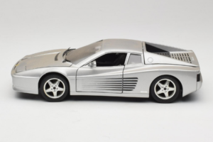 Ferrari 512 TR Sølv Mira 1:18 6178-B1 Metal — billede 4 af 8