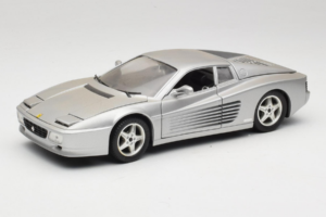 Ferrari 512 TR Sølv Mira 1:18 6178-B1 Metal