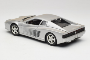 Ferrari 512 TR Sølv Mira 1:18 6178-B1 Metal — billede 7 af 8