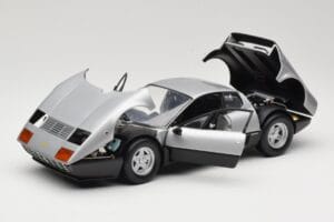 Ferrari 512BB Sølv Kyosho 1:18 08171S Metal — billede 2 af 8