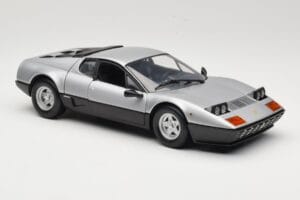 Ferrari 512BB Sølv Kyosho 1:18 08171S Metal — billede 6 af 8
