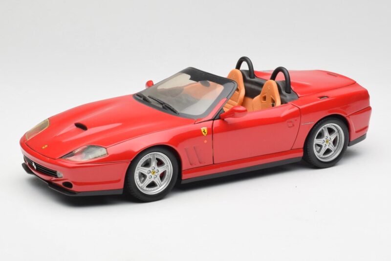 Ferrari 550 Barchetta Pininfarina Rød Bburago 1:18 327660 Metal