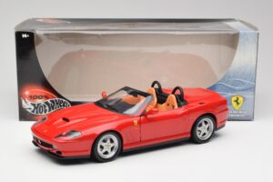 Ferrari 550 Barchetta Rosso Corsa Hot Wheels 1:18 29441 Metal — billede 8 af 8