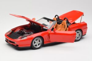 Ferrari 550 Barchetta Rosso Corsa Hot Wheels 1:18 74299294419 Metal — billede 2 af 8