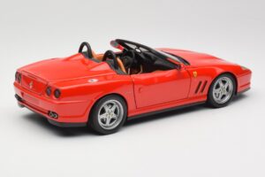 Ferrari 550 Barchetta Rosso Corsa Hot Wheels 1:18 74299294419 Metal — billede 3 af 8