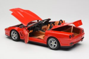 Ferrari 550 Barchetta Rosso Corsa Hot Wheels 1:18 74299294419 Metal — billede 5 af 8