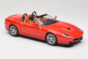 Ferrari 550 Barchetta Rosso Corsa Hot Wheels 1:18 74299294419 Metal — billede 6 af 8