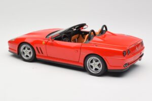 Ferrari 550 Barchetta Rosso Corsa Hot Wheels 1:18 74299294419 Metal — billede 7 af 8