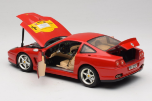 Ferrari 550 Maranello 22 Jahre Ferrari Model Club Rød Bburago 1:18 3064-P2 Metal — billede 5 af 8