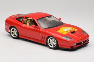 Ferrari 550 Maranello 22 Jahre Ferrari Model Club Rød Bburago 1:18 3064-P2 Metal — billede 6 af 8