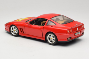 Ferrari 550 Maranello 22 Jahre Ferrari Model Club Rød Bburago 1:18 3064-P2 Metal — billede 7 af 8