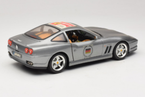 Ferrari 550 Maranello 25 Ferrari Model Club Sølv Bburago 1:18 3344-S1 Metal — billede 3 af 7