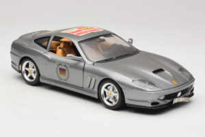 Ferrari 550 Maranello 25 Ferrari Model Club Sølv Bburago 1:18 3344-S1 Metal — billede 5 af 7