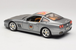 Ferrari 550 Maranello 25 Ferrari Model Club Sølv Bburago 1:18 3344-S1 Metal — billede 6 af 7