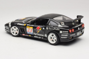 Ferrari 550 Maranello #23 Agrimaster Sort Bburago 1:18 3344-B2 Metal — billede 7 af 8