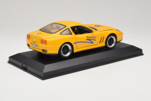 Ferrari 550 Maranello Autoliv Gul Begrænset Udgave Exclusive Cars 1:18 EC002 Metal — billede 4 af 9