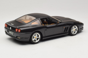 Ferrari 550 Maranello Sort Metallic Bburago 1:18 3344-B1 Metal — billede 3 af 8