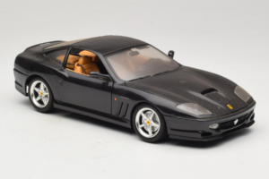 Ferrari 550 Maranello Sort Metallic Bburago 1:18 3344-B1 Metal — billede 6 af 8