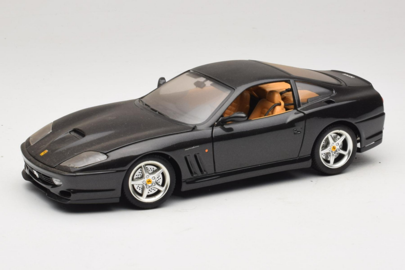 Ferrari 550 Maranello Sort Metallic Bburago 1:18 3344-B1 Metal
