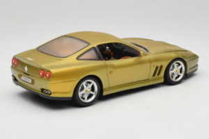 Ferrari 550 Maranello Gold Metallic Braccio & Gotz Bburago 1:18 3044-G1 Metal — billede 3 af 8