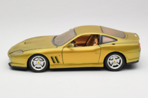 Ferrari 550 Maranello Gold Metallic Braccio & Gotz Bburago 1:18 3044-G1 Metal — billede 4 af 8