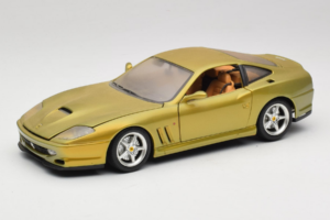 Ferrari 550 Maranello Gold Metallic Braccio & Gotz Bburago 1:18 3044-G1 Metal