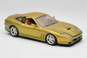 Ferrari 550 Maranello Gold Metallic Braccio & Gotz Bburago 1:18 3044-G1 Metal — billede 6 af 8