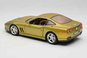 Ferrari 550 Maranello Gold Metallic Braccio & Gotz Bburago 1:18 3044-G1 Metal — billede 7 af 8