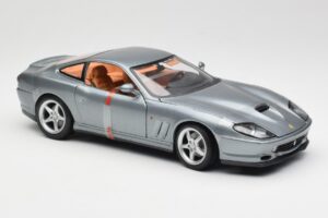 Ferrari 550 Maranello Grå Metallic Maisto 1:18 4839 Metal — billede 4 af 6