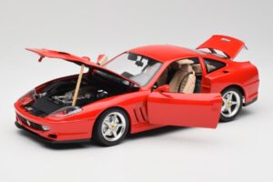 Ferrari 550 Maranello Rød Bburago 1:18 3064 Metal — billede 2 af 8