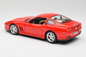 Ferrari 550 Maranello Rød Bburago 1:18 3064 Metal — billede 7 af 8