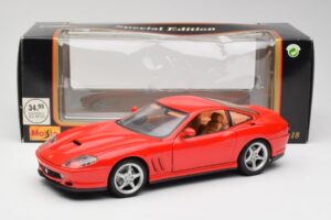 Ferrari 550 Maranello Rød Maisto 1:18 31839 Metal — billede 8 af 8