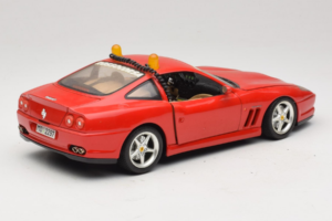 Ferrari 550 Maranello Safety Car Rosso Corsa Bburago 1:18 3064-P1 Metal — billede 3 af 8