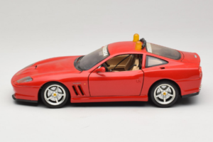 Ferrari 550 Maranello Safety Car Rosso Corsa Bburago 1:18 3064-P1 Metal — billede 4 af 8