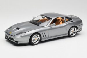 Ferrari 550 Maranello Sølv Bburago 1:18 3344 Metal