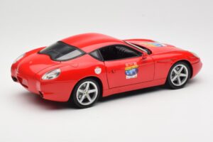 Ferrari 575 GTZ Zagato Rød Hot Wheels 1:18 L2960 Metal — billede 3 af 8