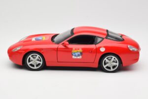 Ferrari 575 GTZ Zagato Rød Hot Wheels 1:18 L2960 Metal — billede 4 af 8