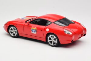Ferrari 575 GTZ Zagato Rød Hot Wheels 1:18 L2960 Metal — billede 7 af 8